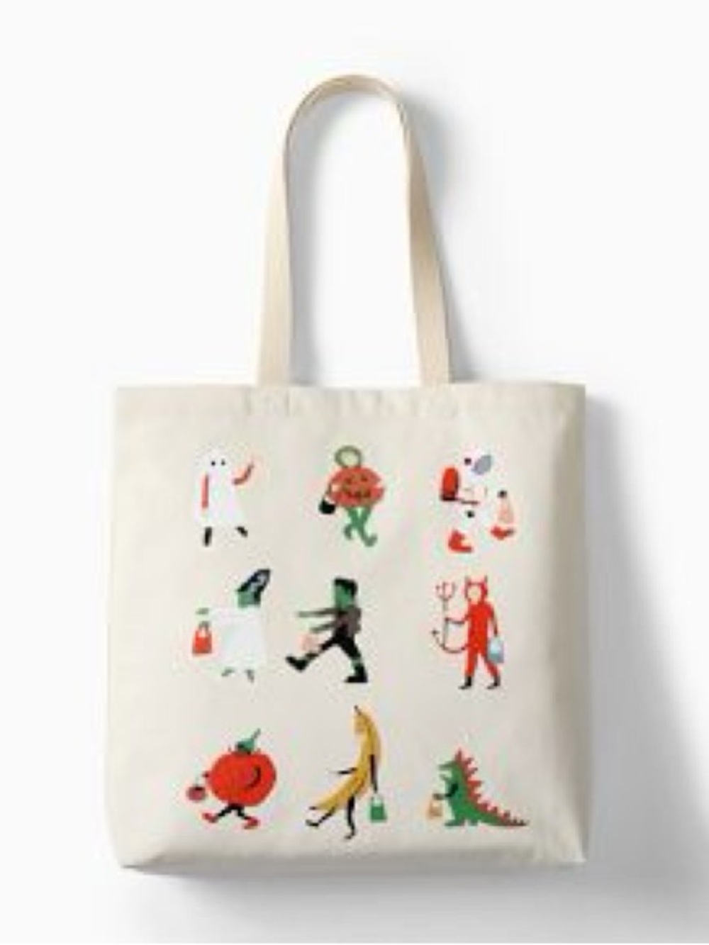 West Elm Canvas Tote Bag